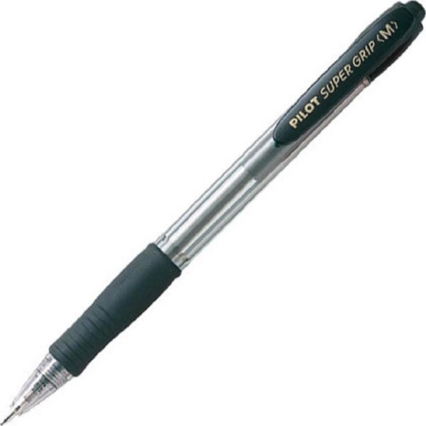 Στυλό Pilot Super Grip Medium 1.0 Μαύρο